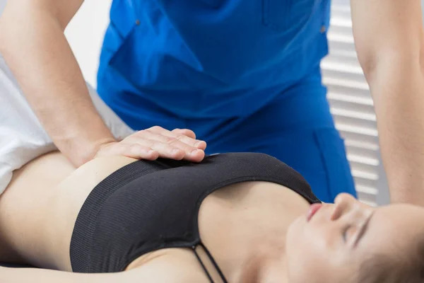 Séance de physiothérapie